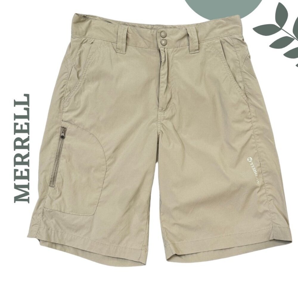 Merrell Opti-Wick UPF 50+ Hiking Shorts | Quick Dry | Zip Pockets | Size 28